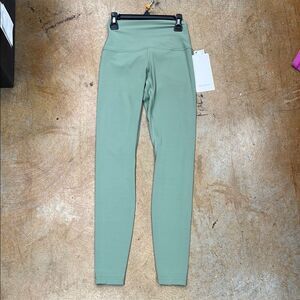 Lululemon Athletica Olive Green Leggings